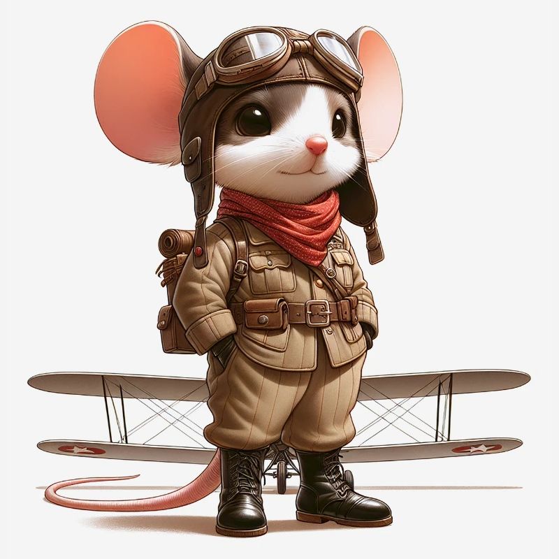 Cute Mouse Pilot
