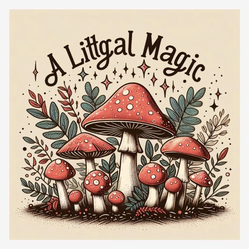A litt gal magic! Toadstool Liberty Cap