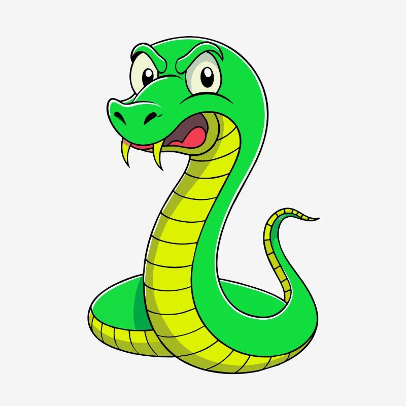 Serpent dégoûté : une expression sinueuse