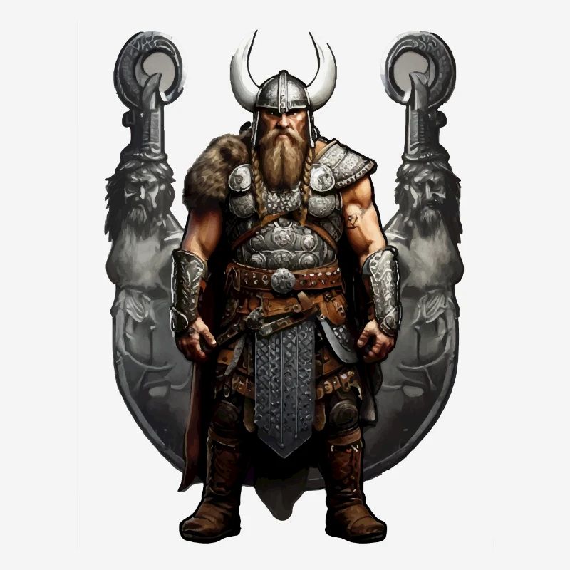 Wikinger Krieger Walhalla