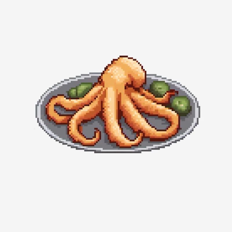 Plaque Octo-Pixel