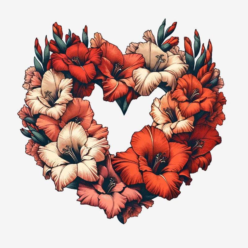 Fleurs de glaïeul