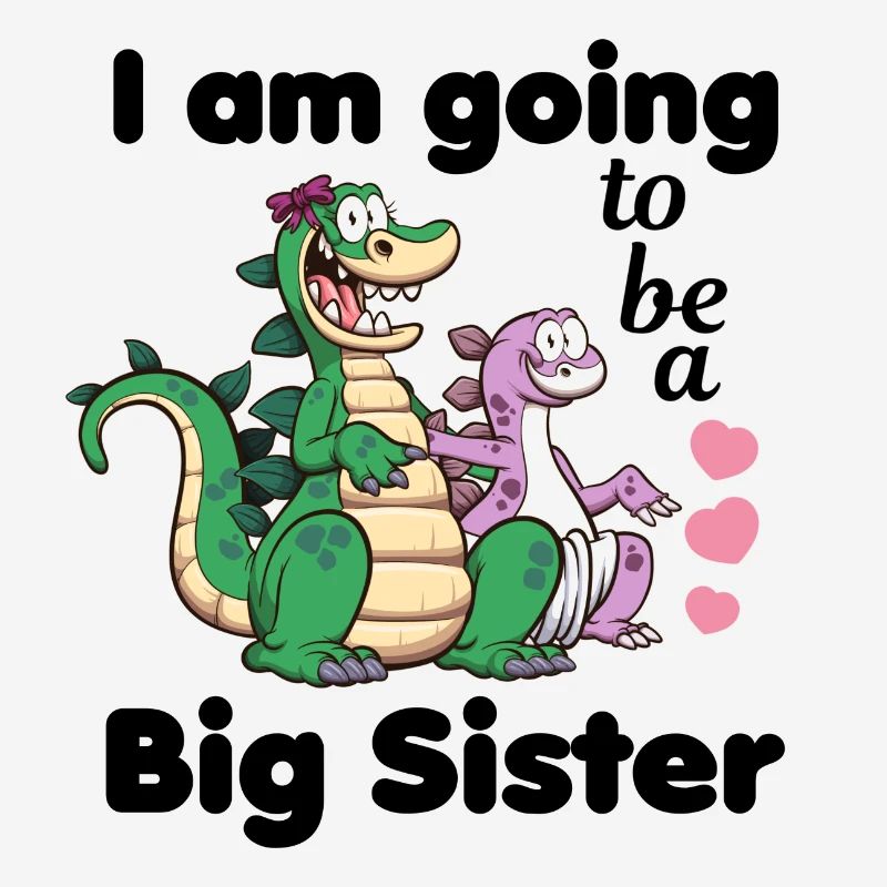 Ich werde eine große Schwester sein Cartoon