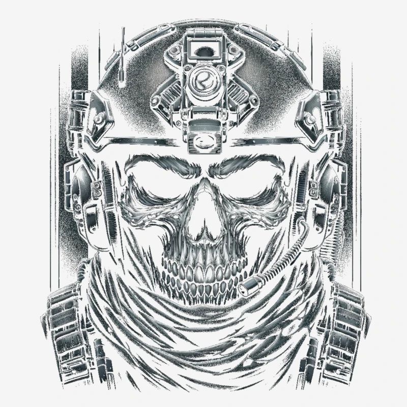 Crâne tactique Commando