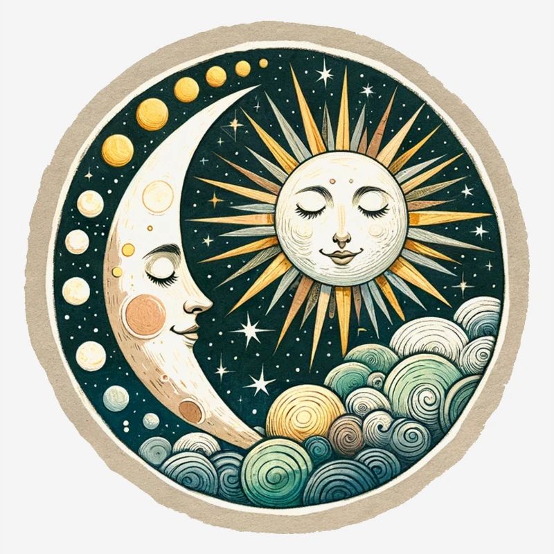 Moon and Sun