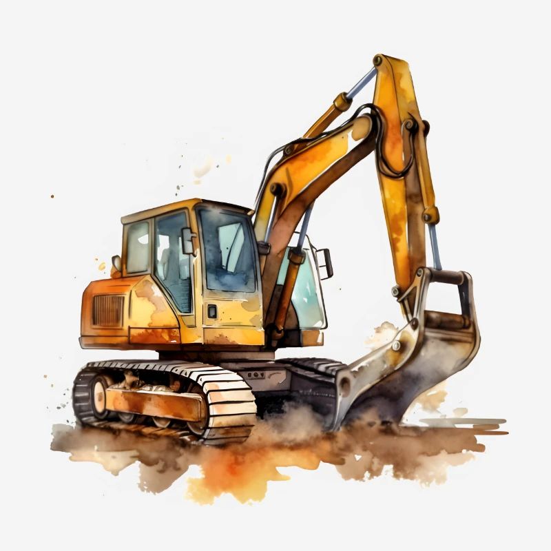 Construction excavator
