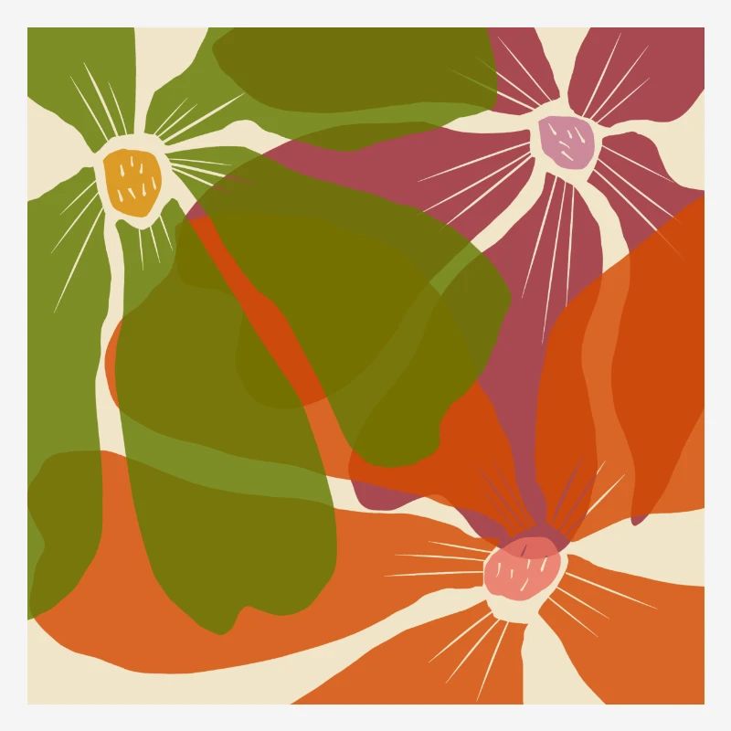 Motif de fleurs
