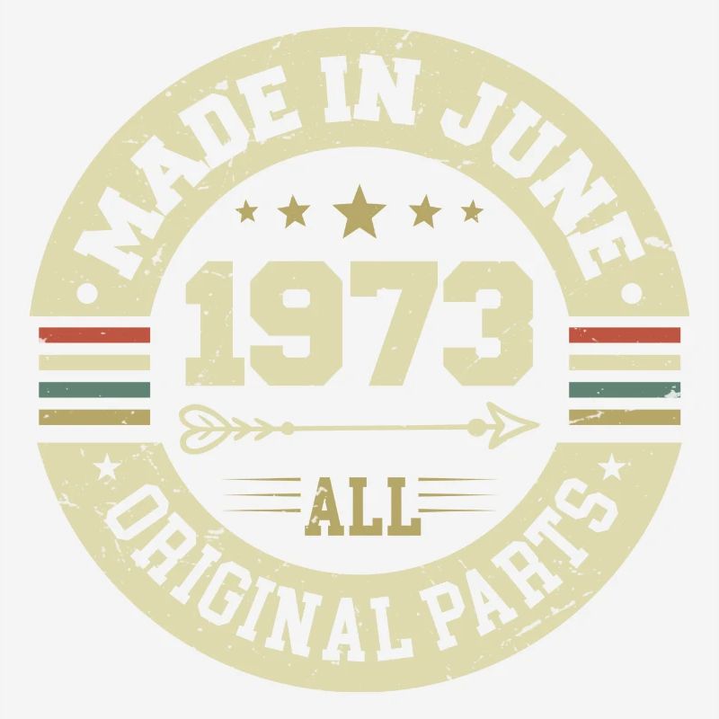 Juni 1973 Geburtstagsgeschenk Juni 1973 Juni 1973