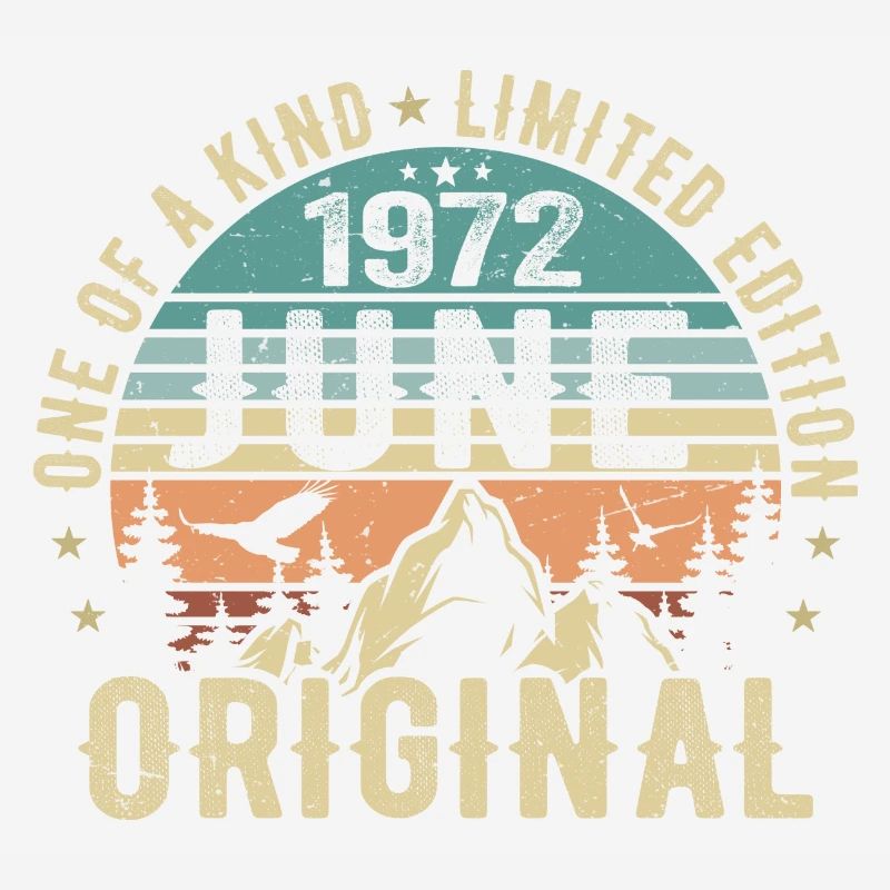 Legendär Seit Juni 1972 Geburtstag Geschenk 1972