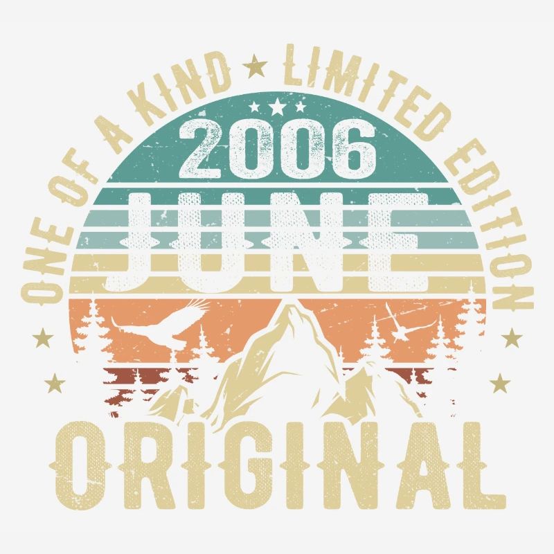 Legendary Since June 2006 Birthday Gift 2006