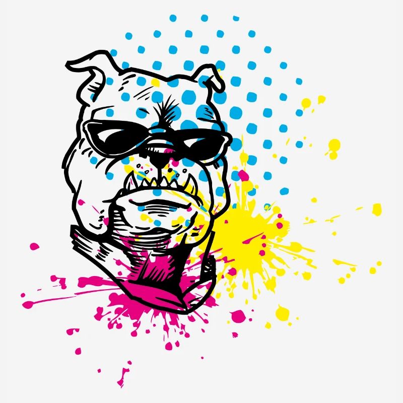 Éclaboussure de bouledogue