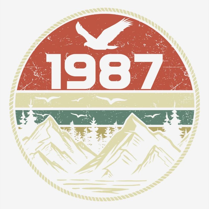 Vintage 1987 Classic 1987 Retro 1987 Gift 1987