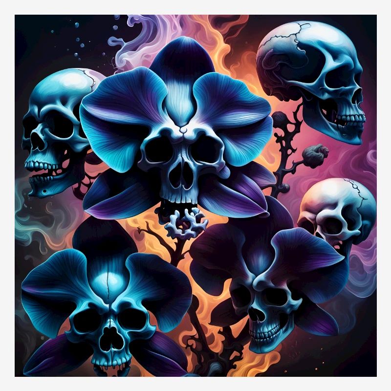 Skull Orchidee
