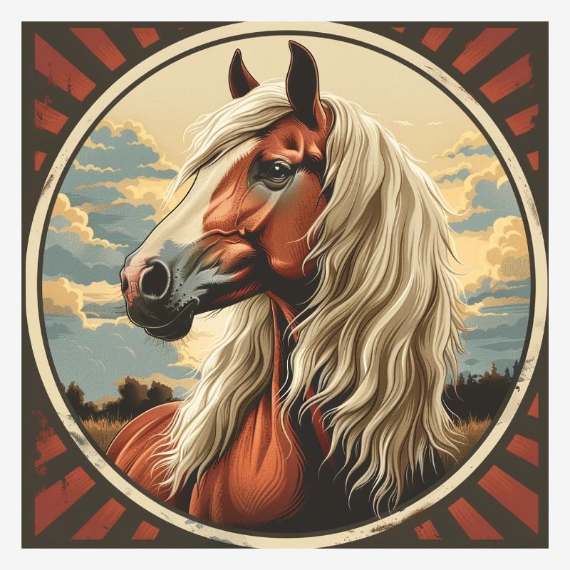 Cheval Haflinger