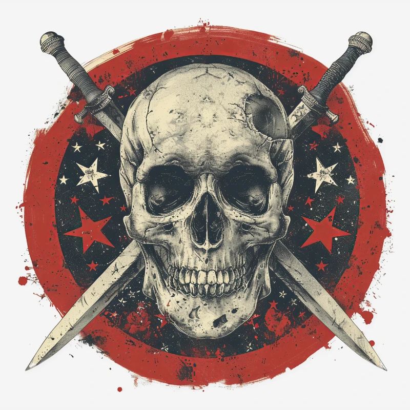 Crâne Épées Crâne