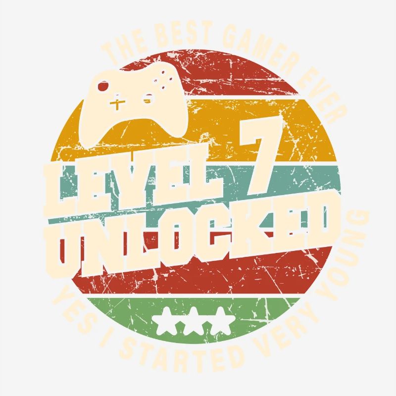 Original 2017 7th Anniversary Retro Gift
