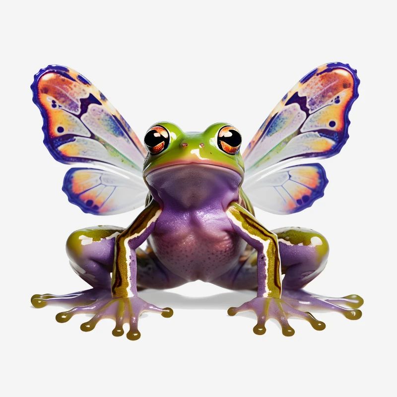 Psychedelic Goa Butterfly Frog