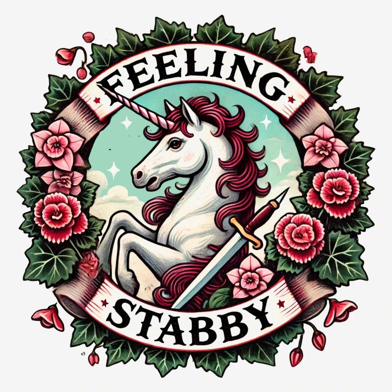Feeling Stabby Unicorn