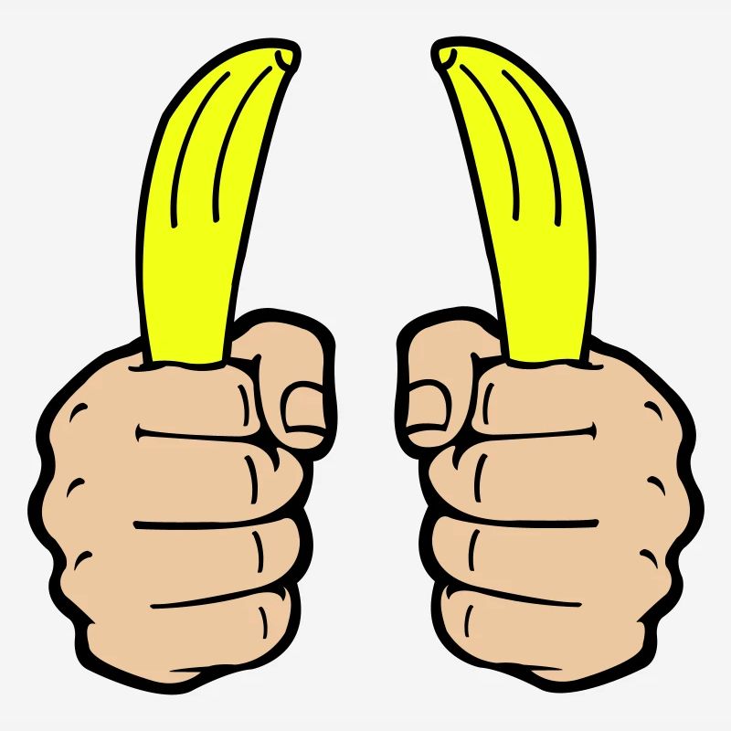 hände banane