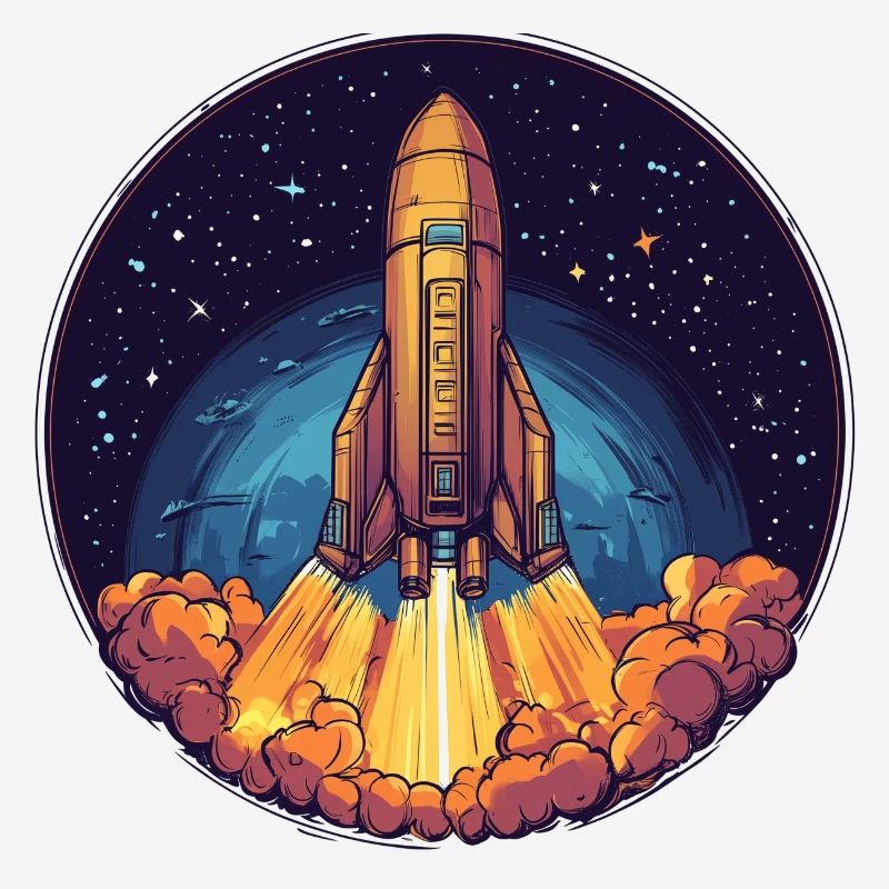 Launch into the unknown: The launch into space!