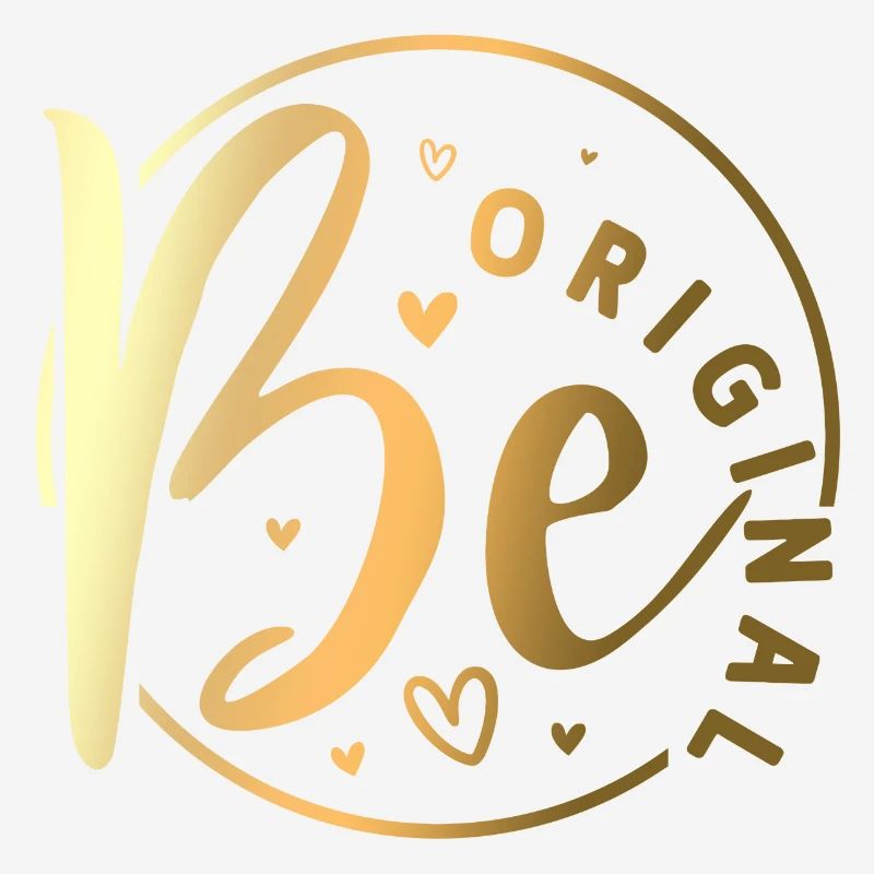 Be original vector design symbol retro quote label