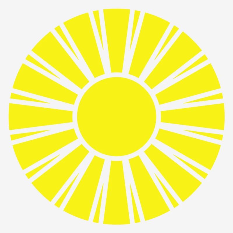 Bright Sun Rays Summer Glow Light Warmth