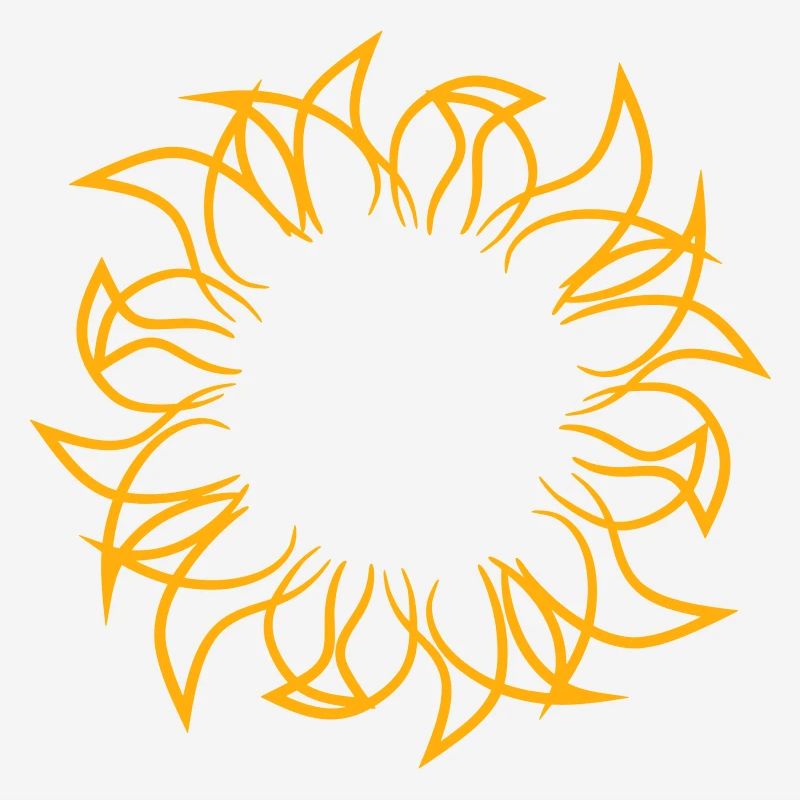 Bright Sun Rays Summer Glow Light Warmth