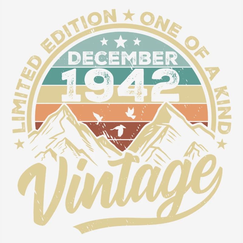 Original Dezember 1942 - 83. Geburtstag Geschenk