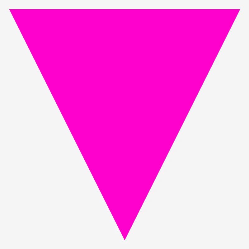 Triangle rose / Rosa Winkel