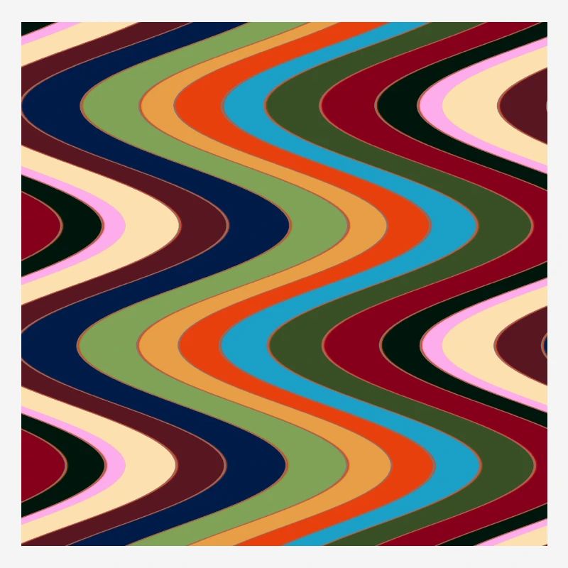 Abstract Art with Linear Patterns