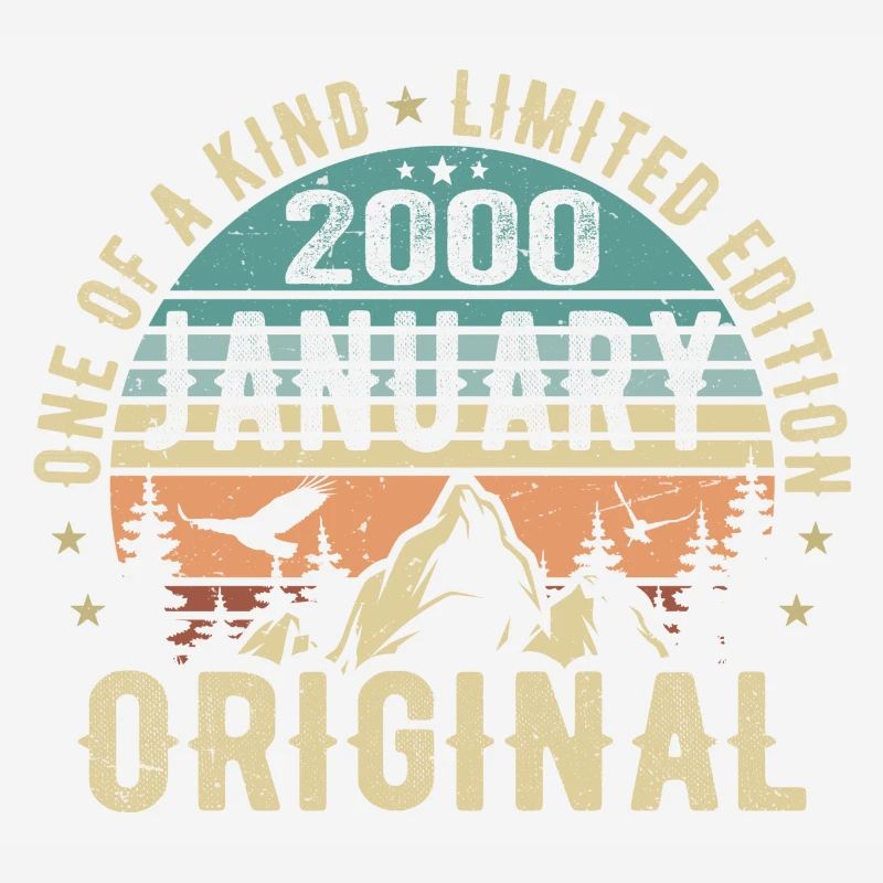 Geburtstagsgeschenk Januar 2000 - January 2000