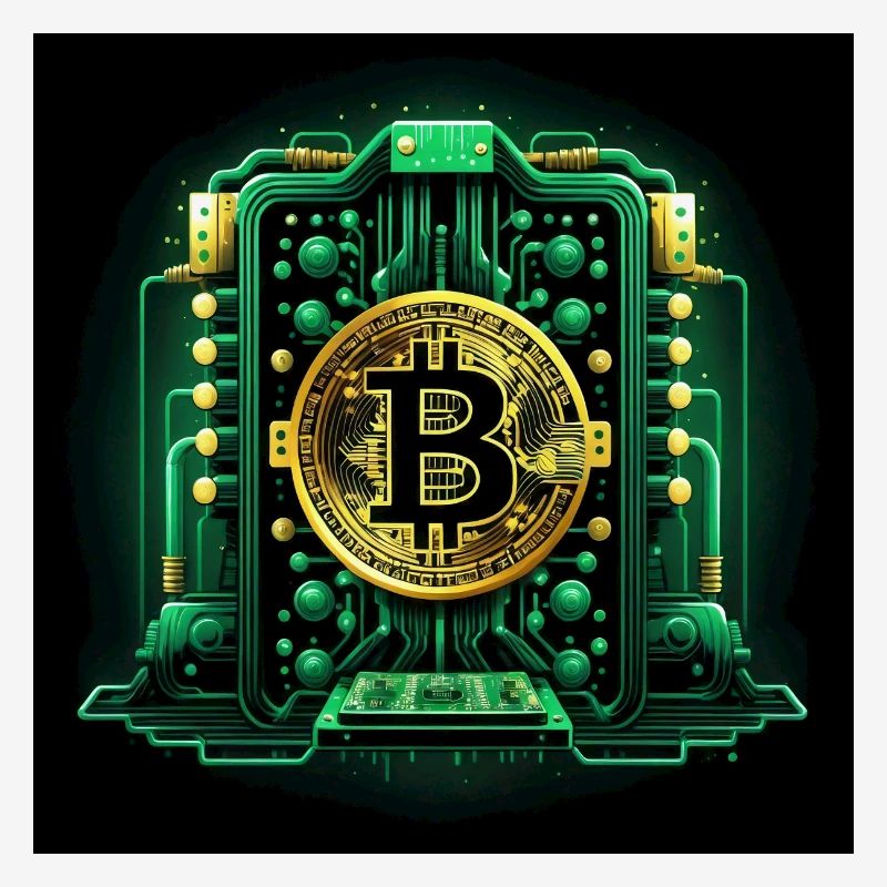 Bitcoin Crypto Crypto to the Moon Gift CPU