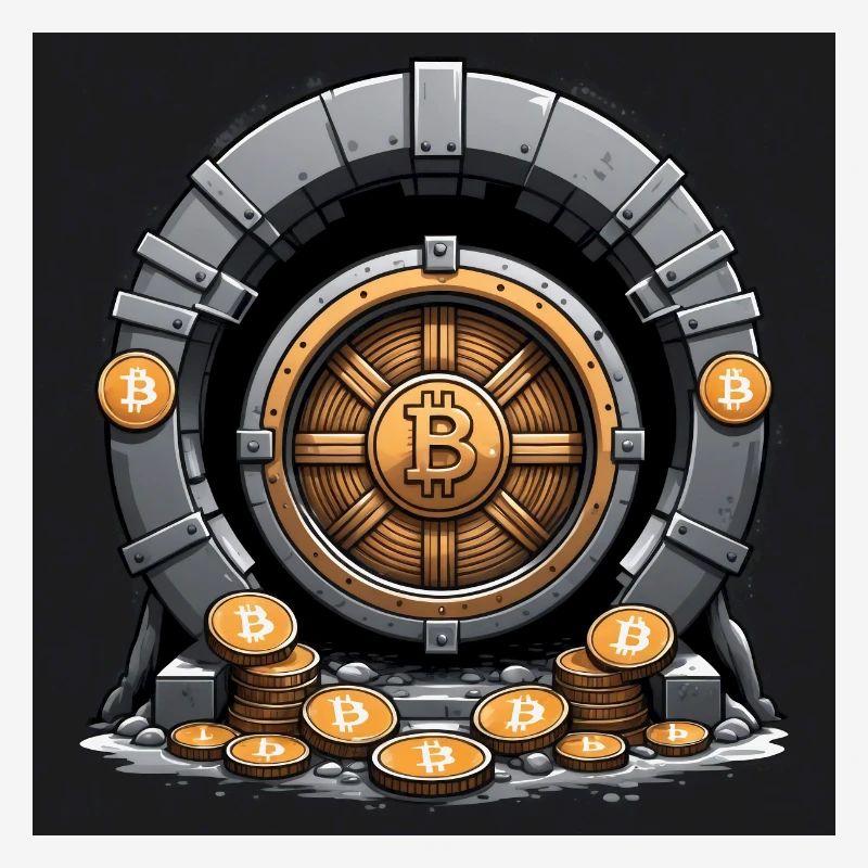 Bitcoin Crypto Crypto à la lune Gift Vault
