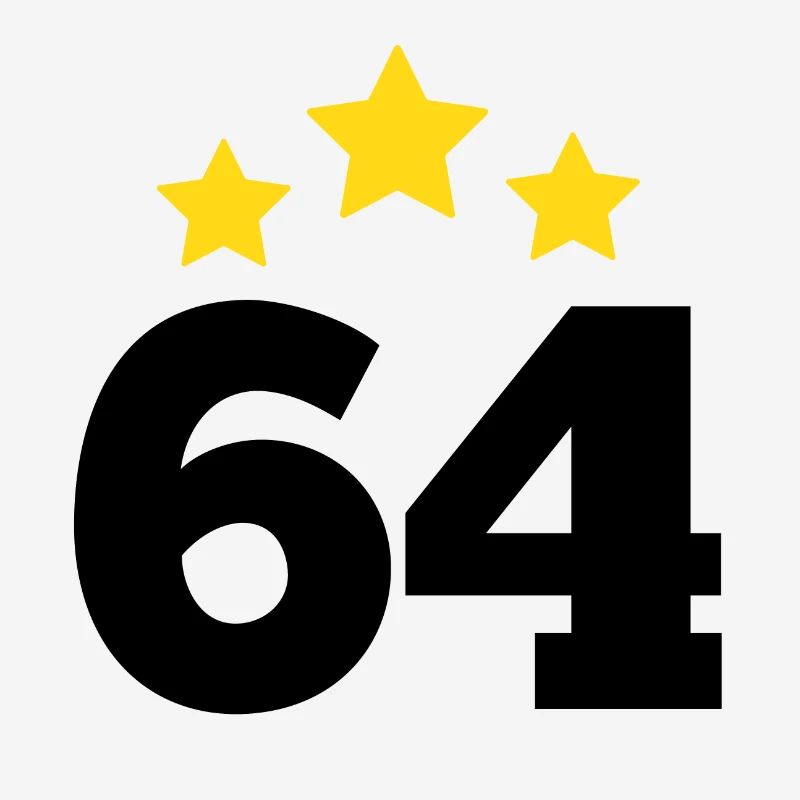 64 Years Star - 64th Birthday Gift