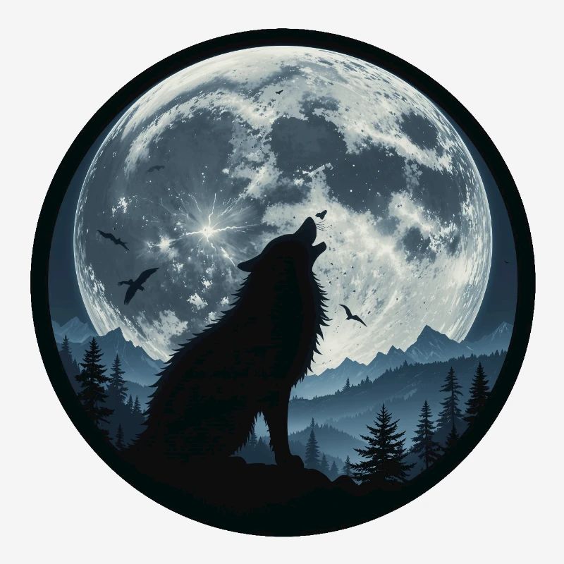 Loup hurlant 3458647