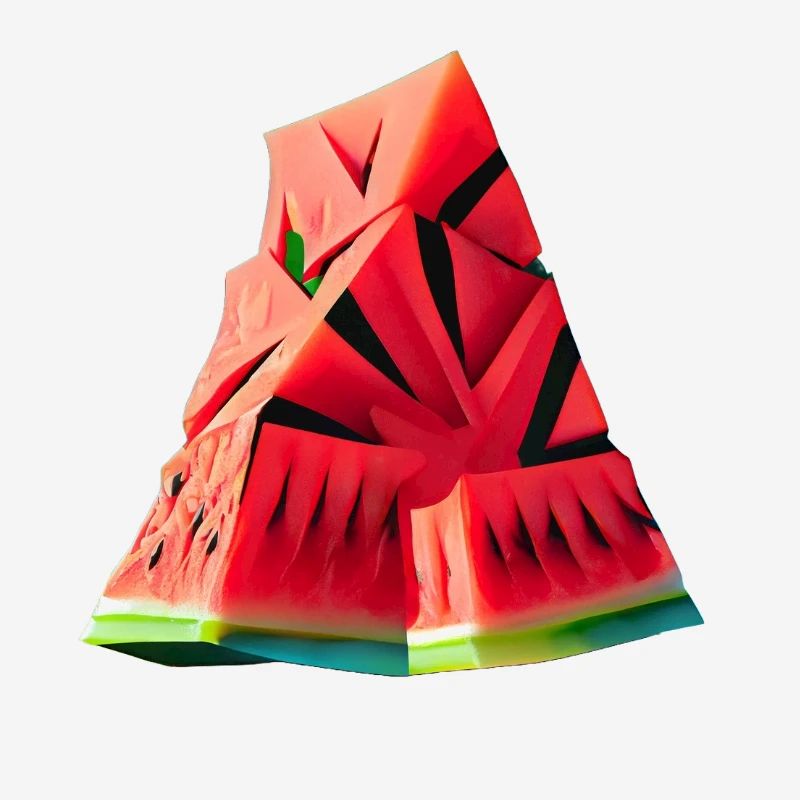 Un morceau de pastèque