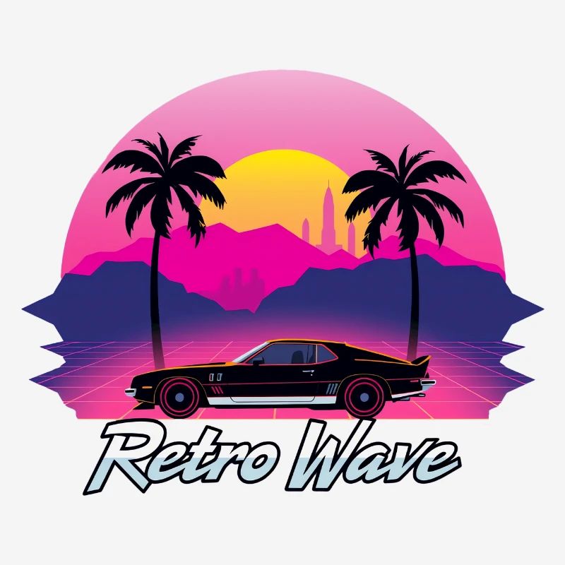 Neon Retro Synthwave