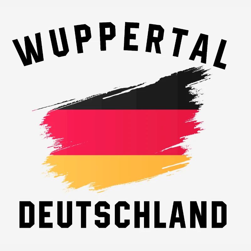 Germany Flag - Creative Brushstroke