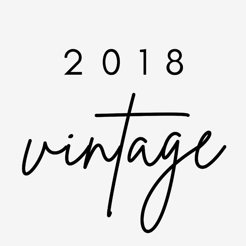 Vintage 2018 Anniversary