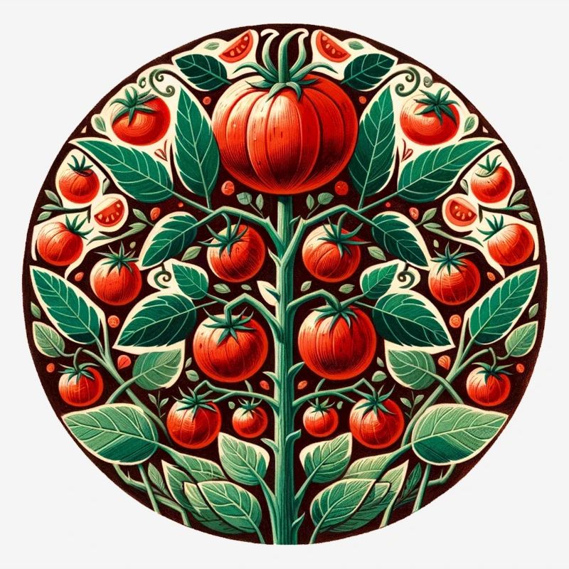 Tomate Farmer Tomates Art