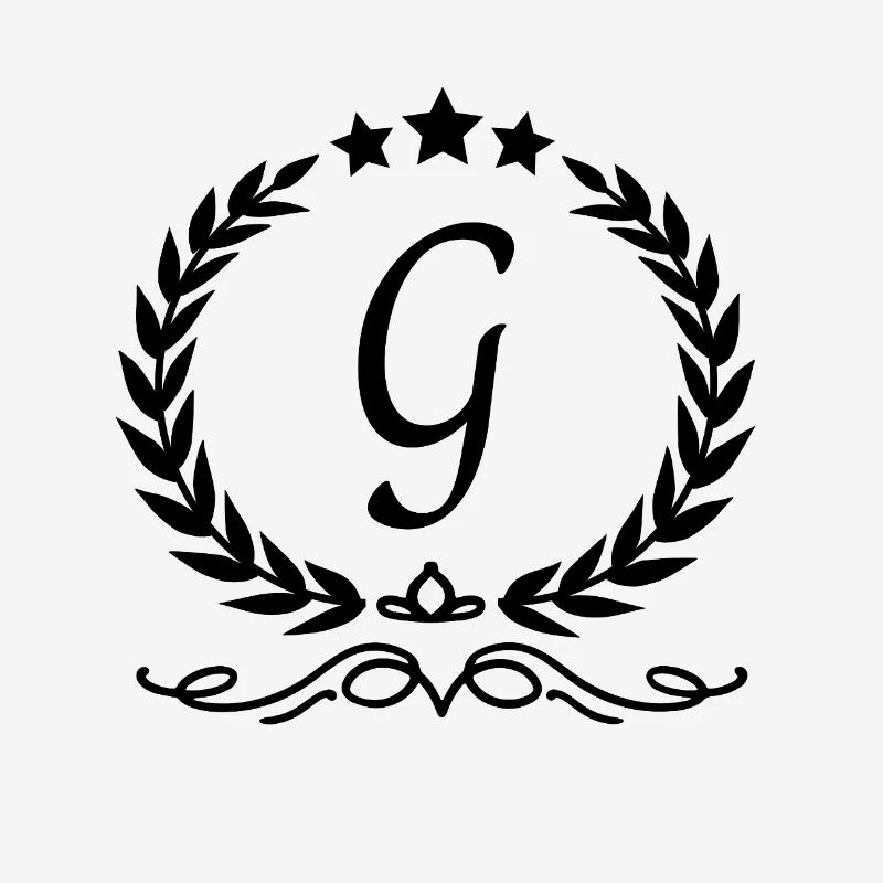 Letter g crown