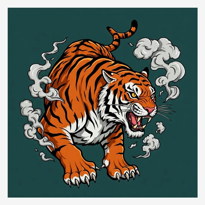 Gefährlicher Tiger - Comic Vibes