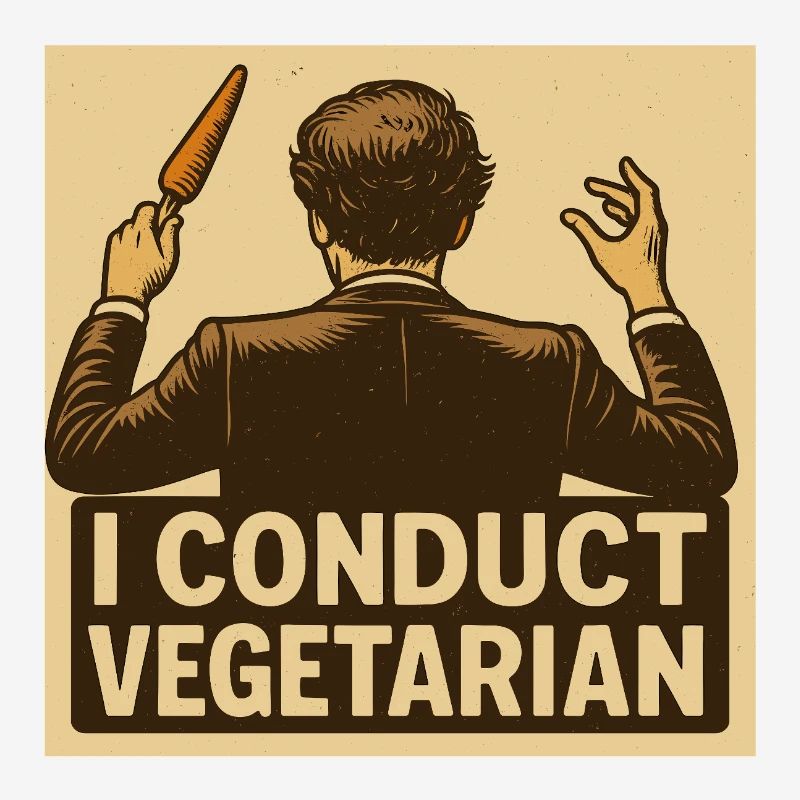 Dirigent I conduct vegetarian