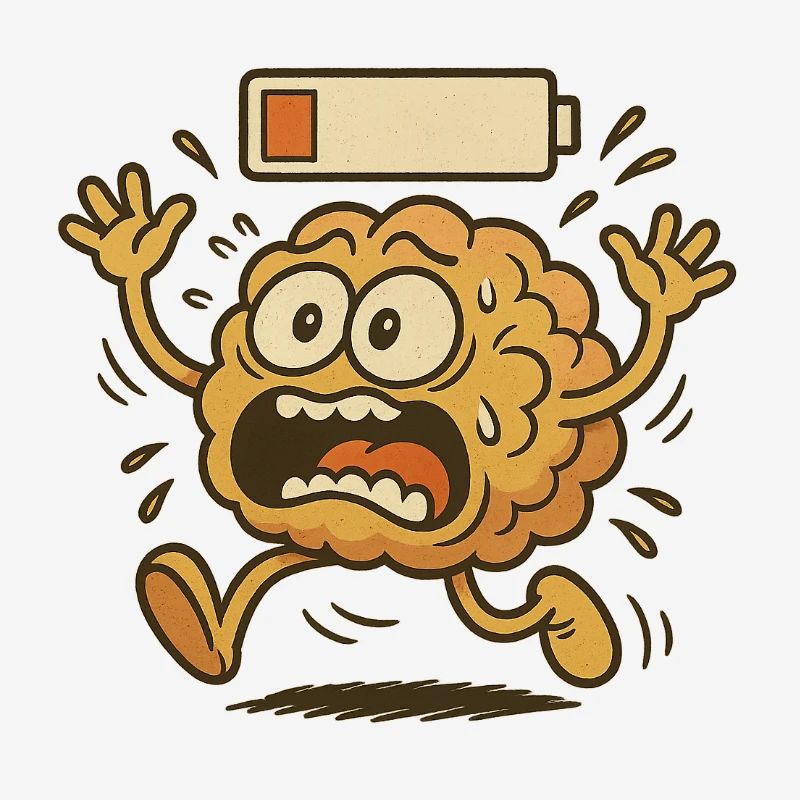 Brain battery low