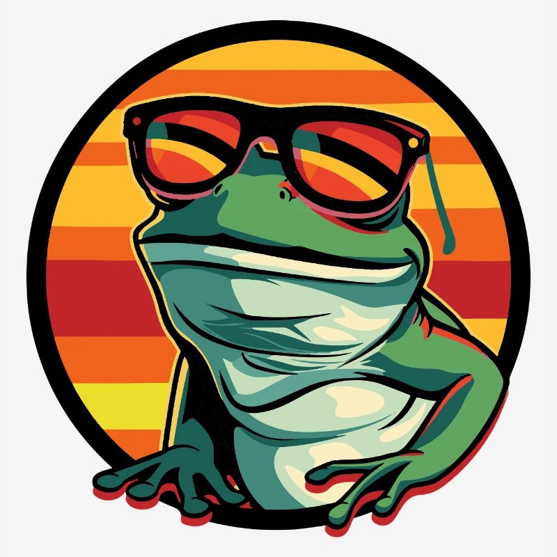 Frog Cool Comic