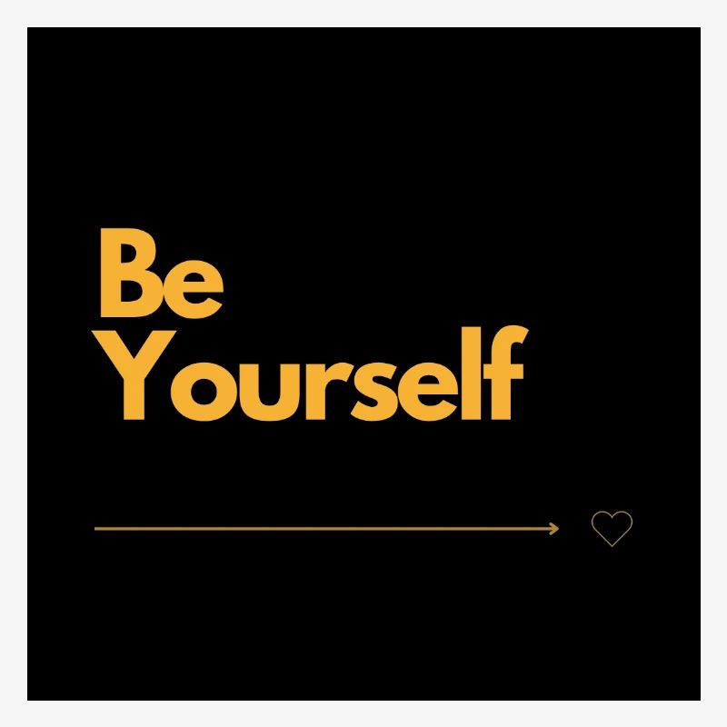 BE YOURSELF Selbstliebe
