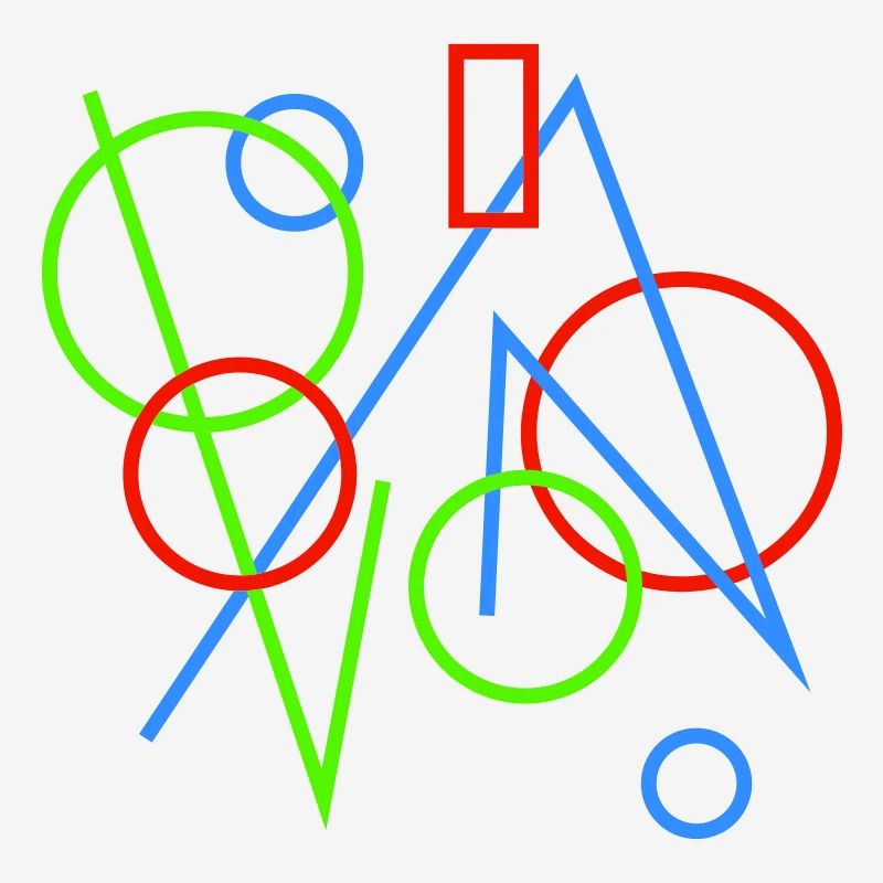 Les lignes et les formes