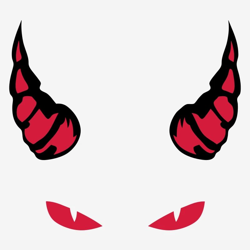 horn devil eye mocking feroce 1910