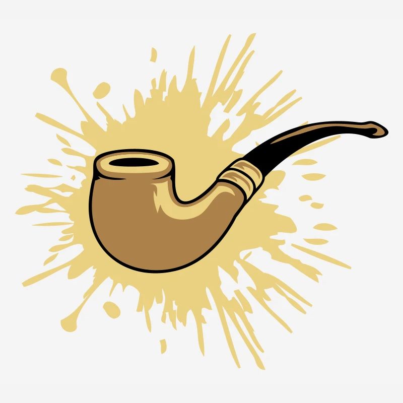 Klecks Fumeur de pipe à tabac