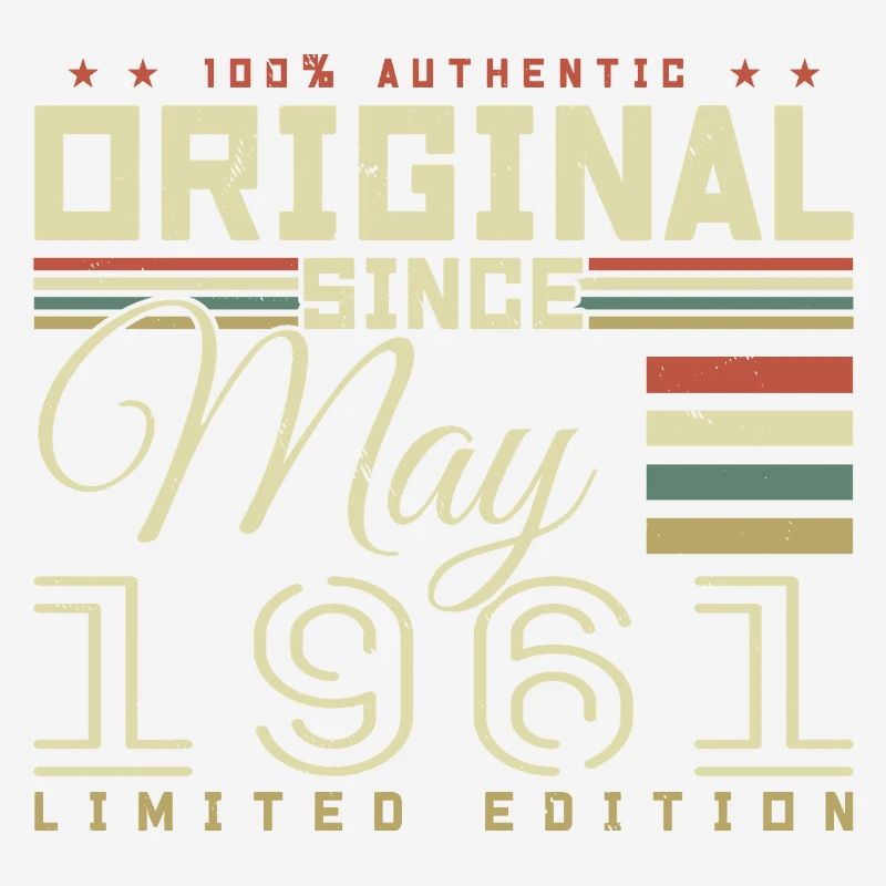 Mai 1961 Geburtstagsgeschenk, Mai 1961 Geschenk
